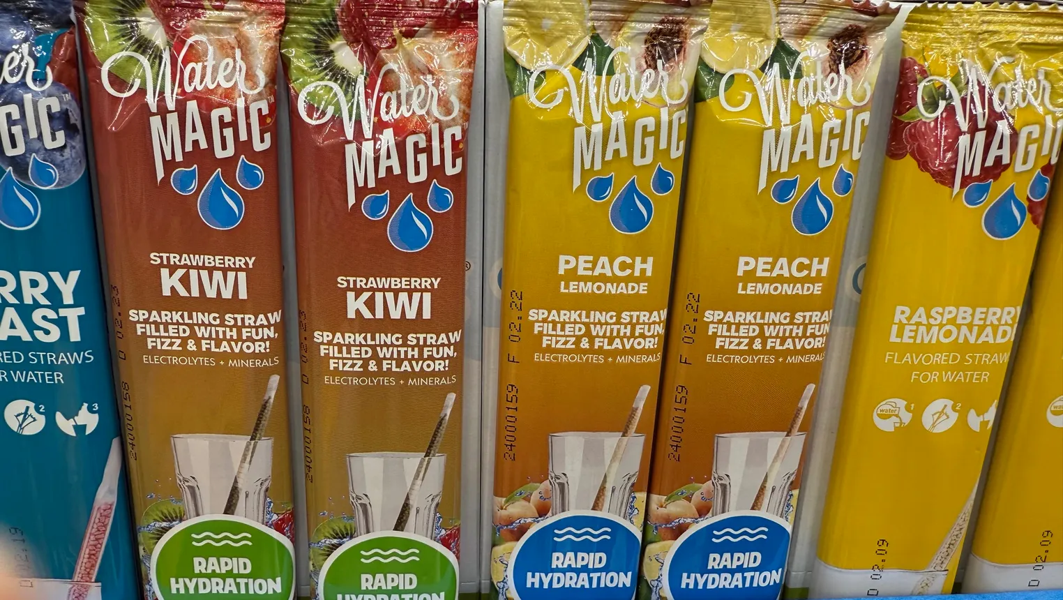 Packages of Magic Straws