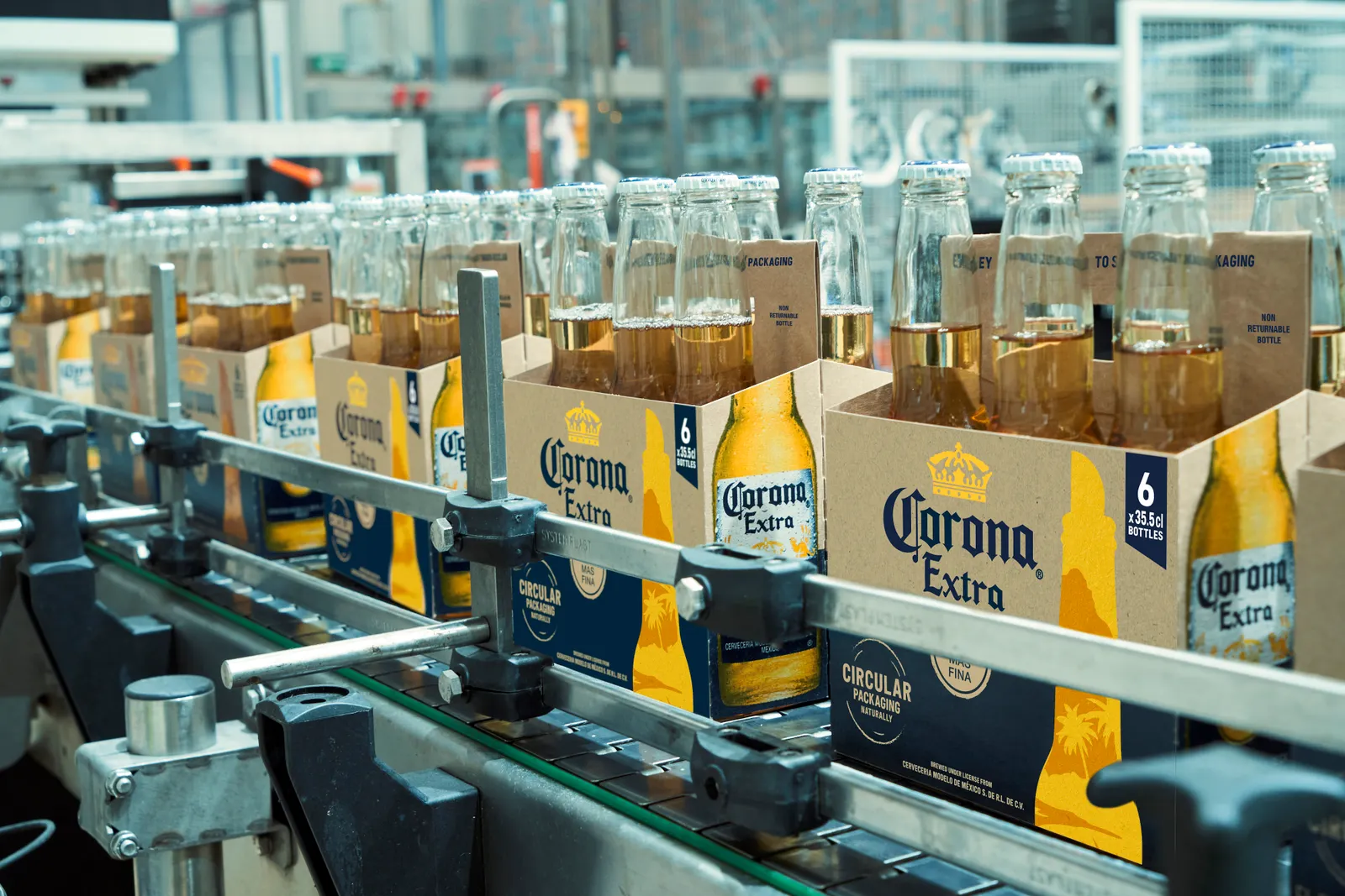 Corona barley straw packaging