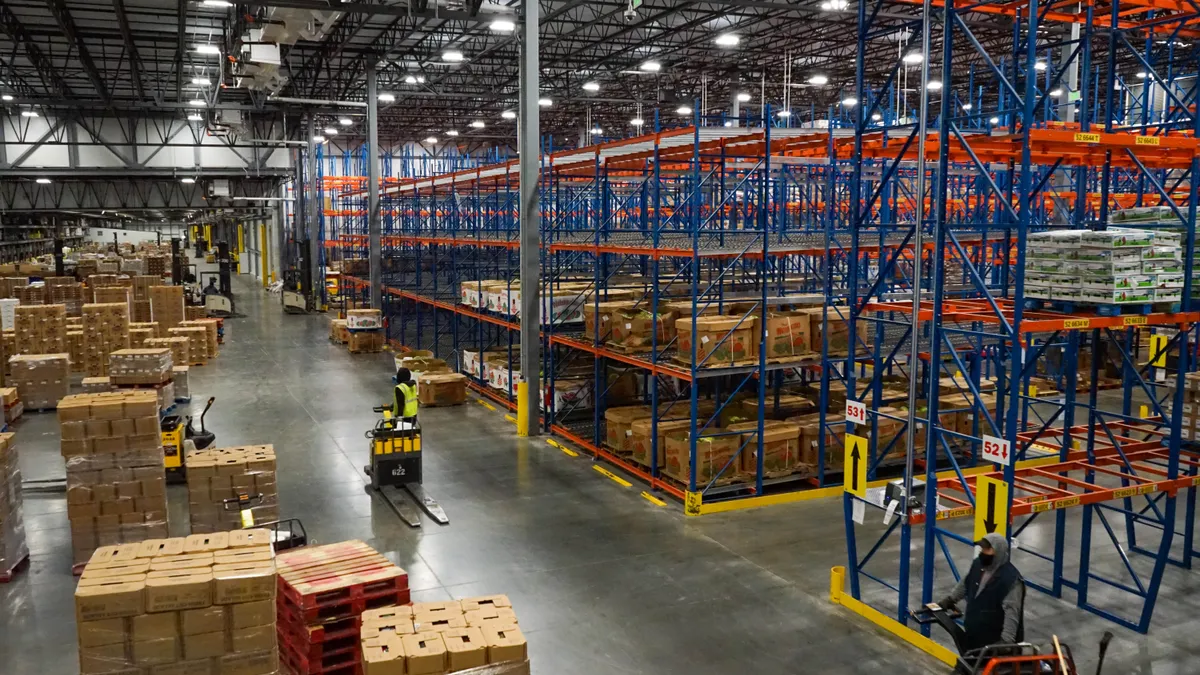 Perishable distribution center in Maryland Giant food warehouse cold chain