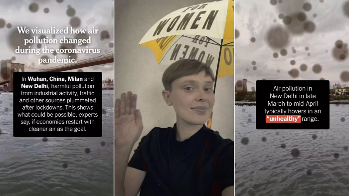 NYT AR effects