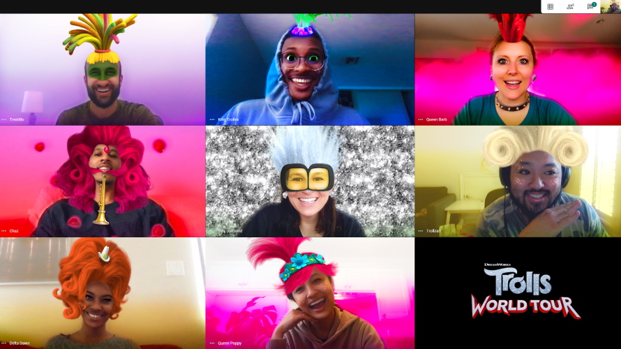 Snapchat Trolls World Tour