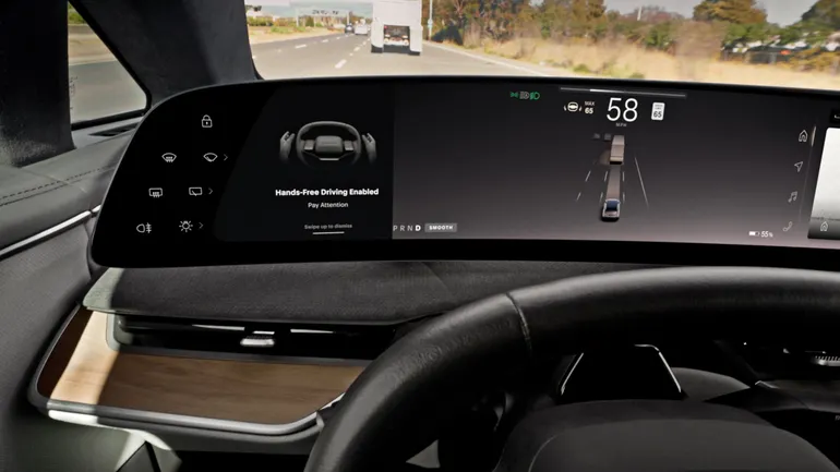 Lucid enables hands-free driving in the Gravity SUV