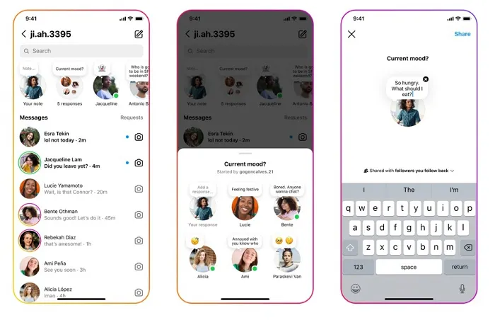 Instagram Notes prompts