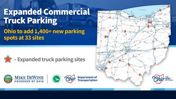 A flyer from the Ohio Department of Transportation.