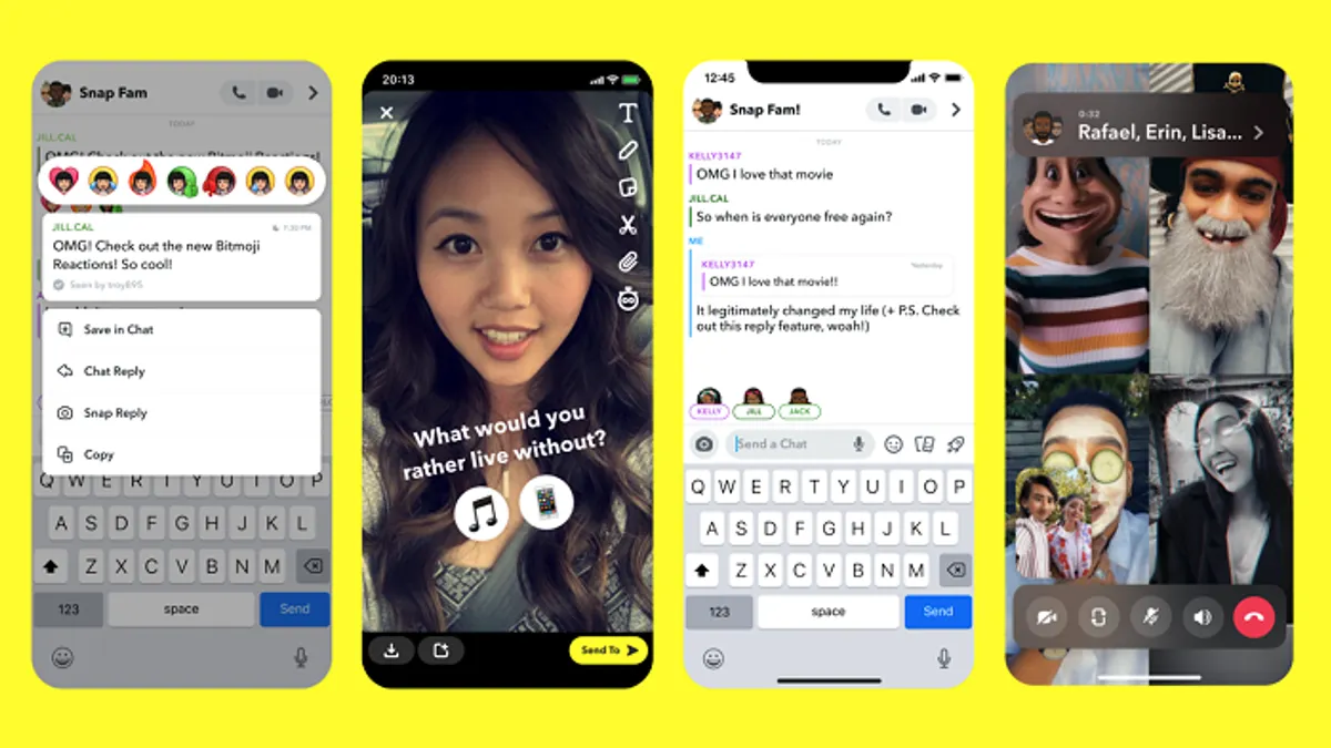 Snapchat update 2021