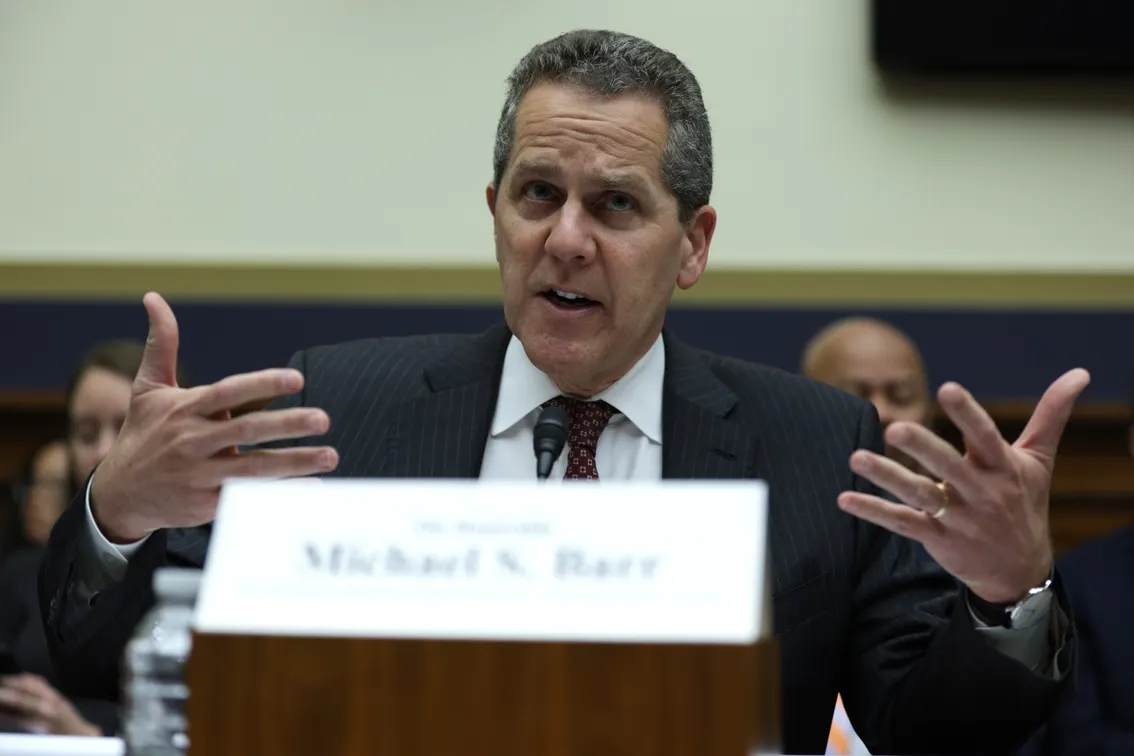Banks must fight deepfakes with better AI, Barr says