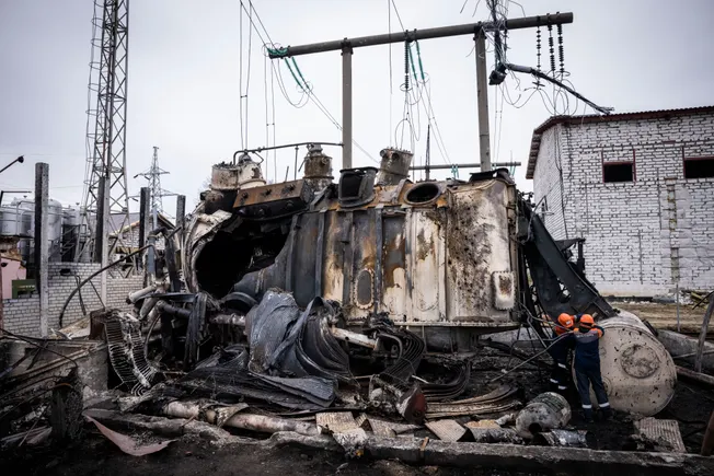 After months of Russian attacks, Ukraine’s grid resumes electricity ...