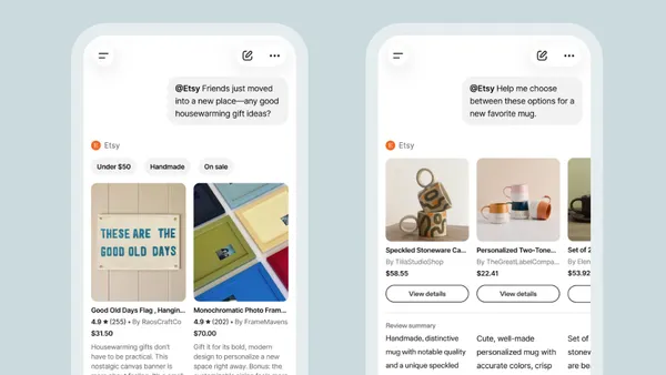 Etsy in ChatGPT