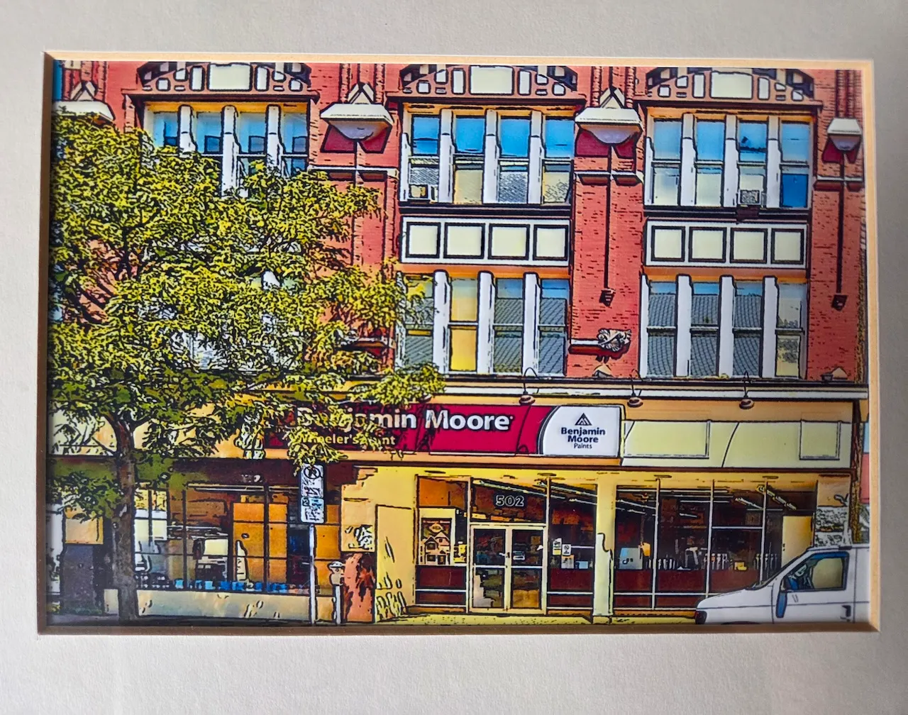 Riveron’s Tony Ciotti office art