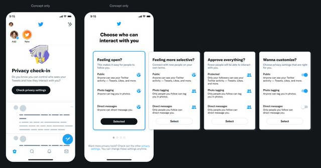 Twitter privacy update