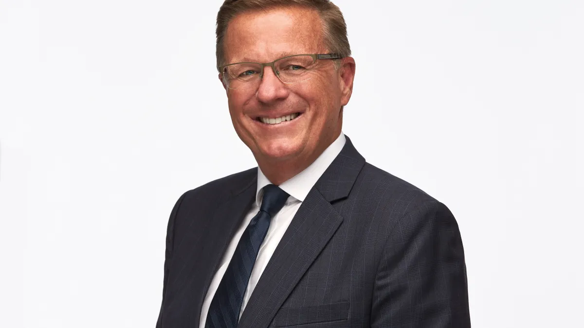 A headshot of IHG Americas' new CEO Jolyon Bulley