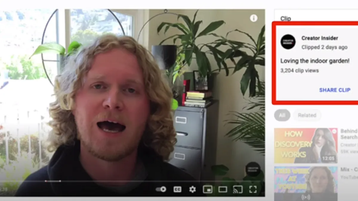 YouTube Clips