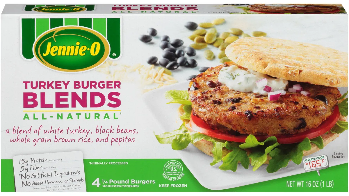 Jennie-O blended turkey burger