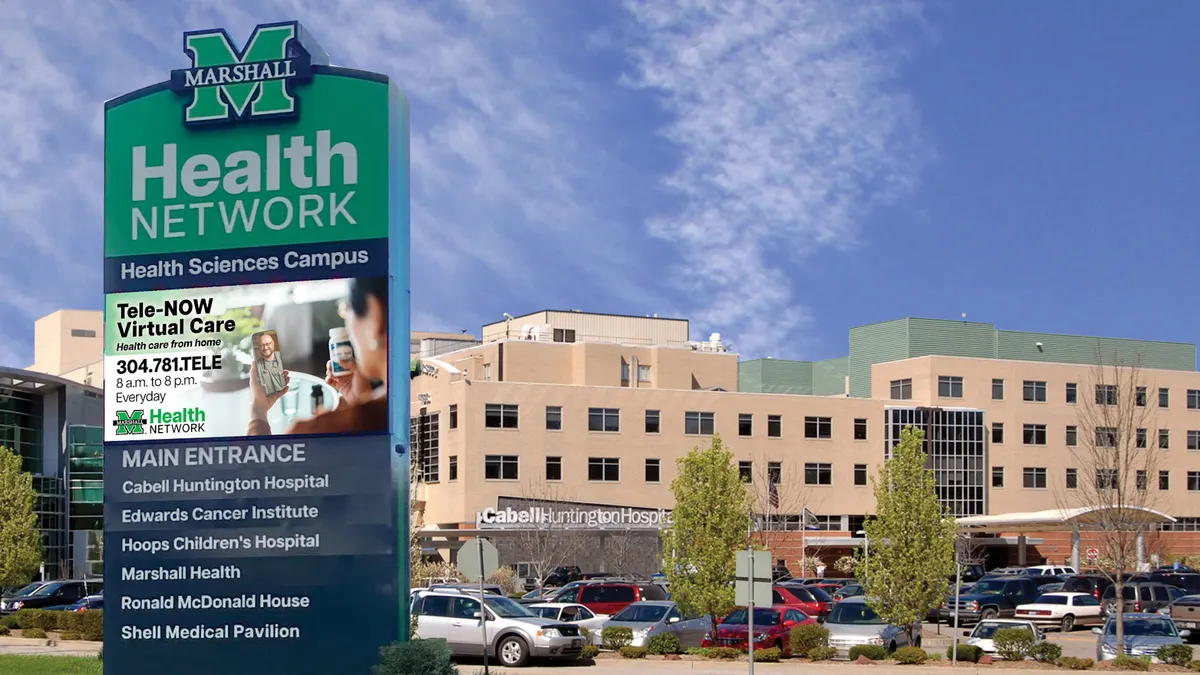 Marshall Health Network campus building