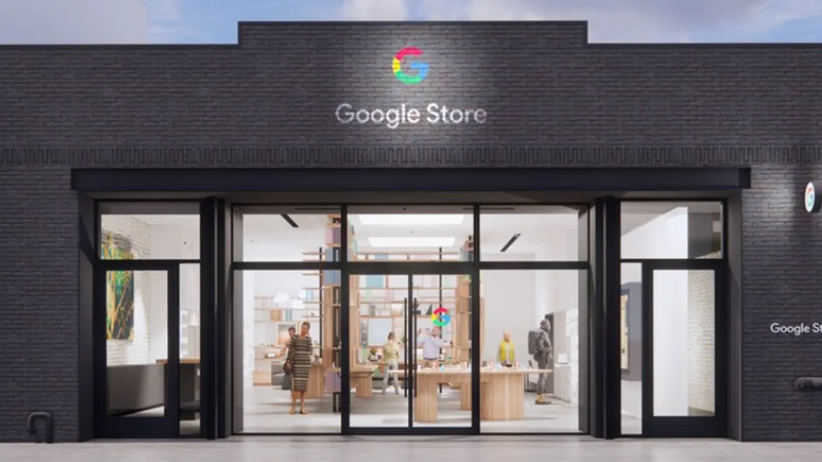 Google opens second retail store.