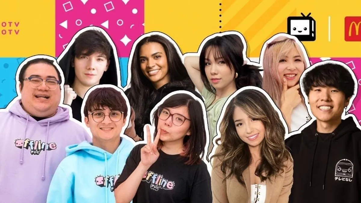 McDonald's announced it is the first major sponsor of OfflineTV, a diverse collective of gaming content creators.