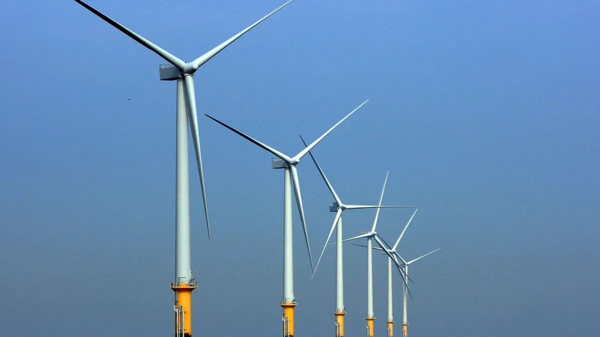 Offshore wind turbines