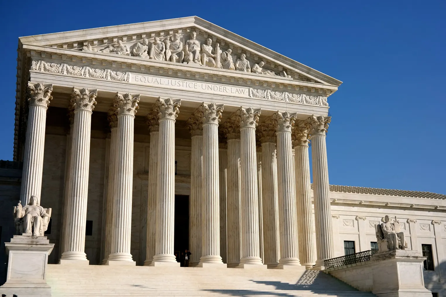The outside of the Supreme Court in 2013.