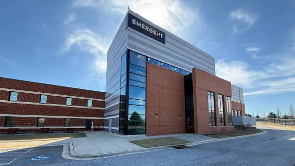 Emergent's Baltimore-Bayview drug substance manufacturing facility.