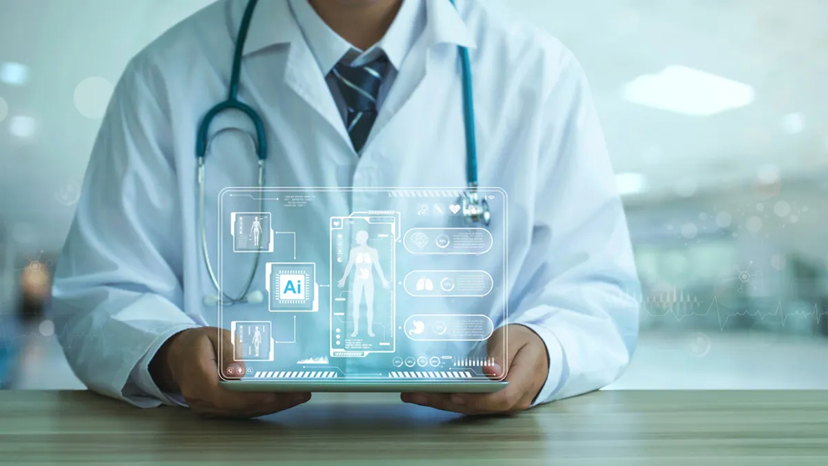 Medical technology, AI technology is utilized by doctors for diagnosing increasing the accuracy of patient treatments.