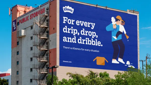 Kleenex billboard