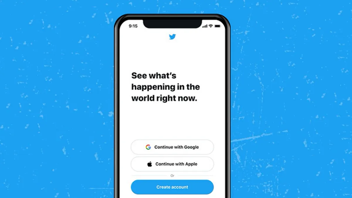 Twitter sign in