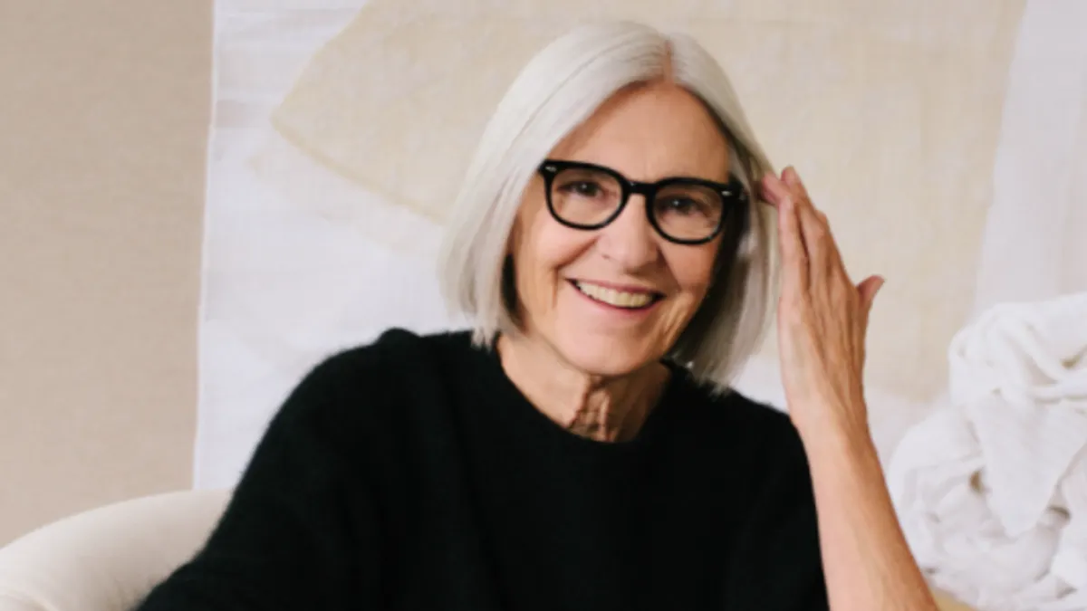 Eileen Fisher promo shot for the Resort 2021 line.