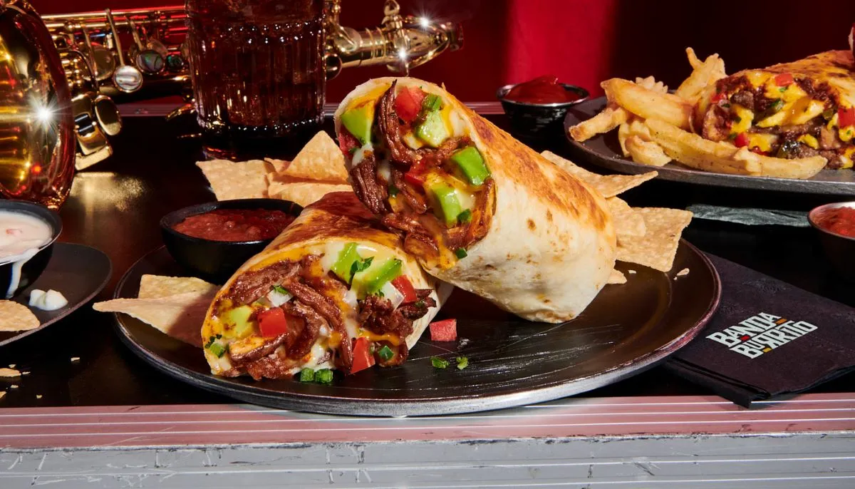 Burritos from Denny&#x27;s virtual brand Banda Burrito