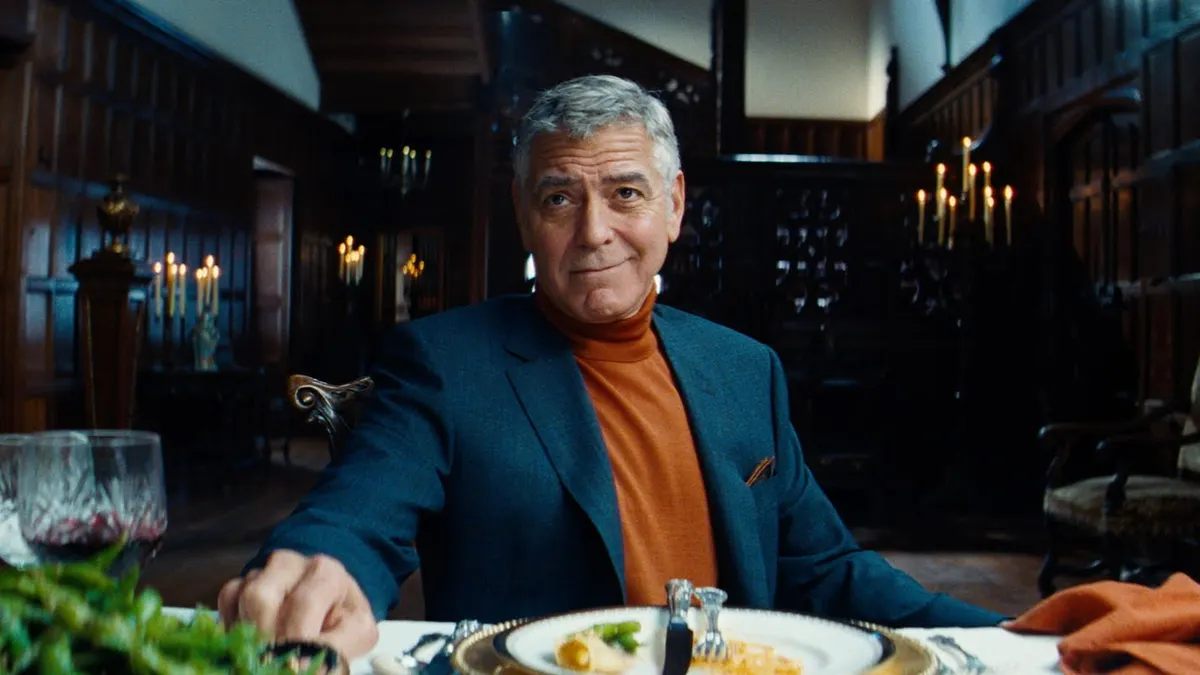 George Clooney in Grubhub's Super Bowl ad