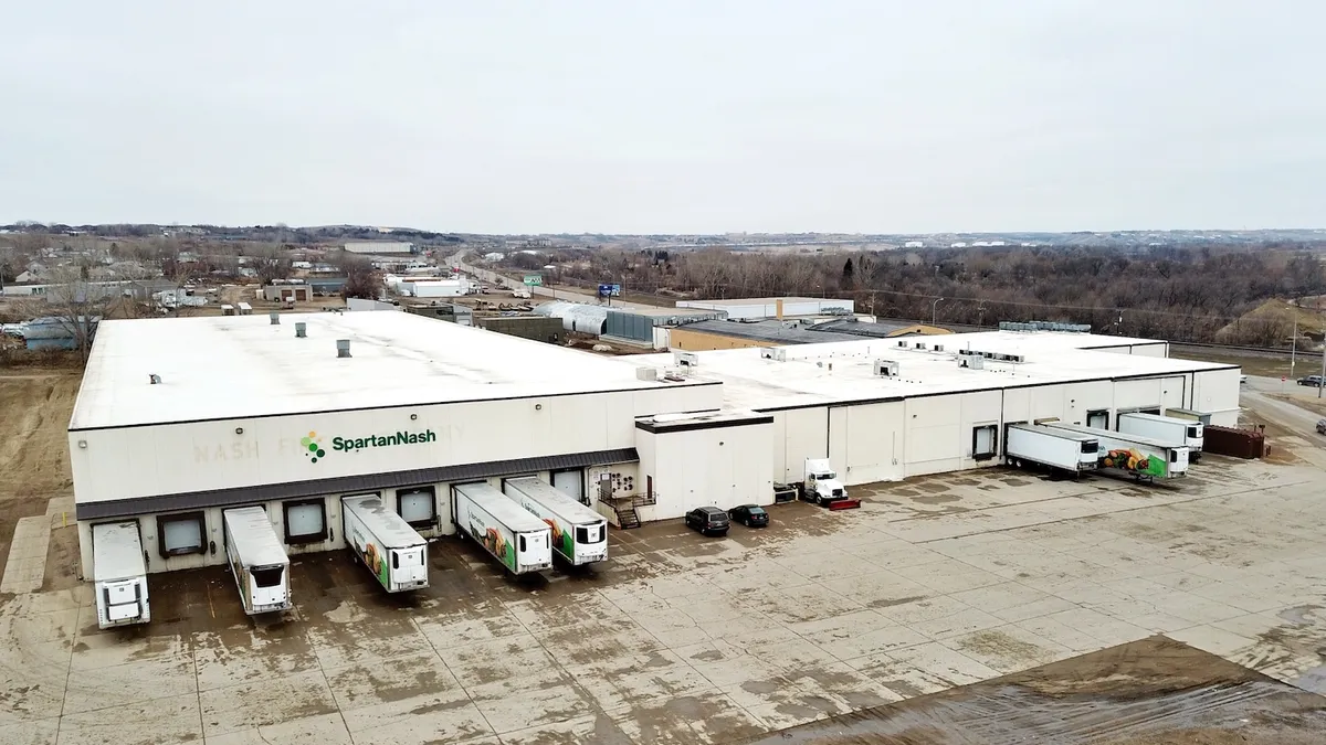 A SpartanNash distribution facility in Minot, North Dakota.