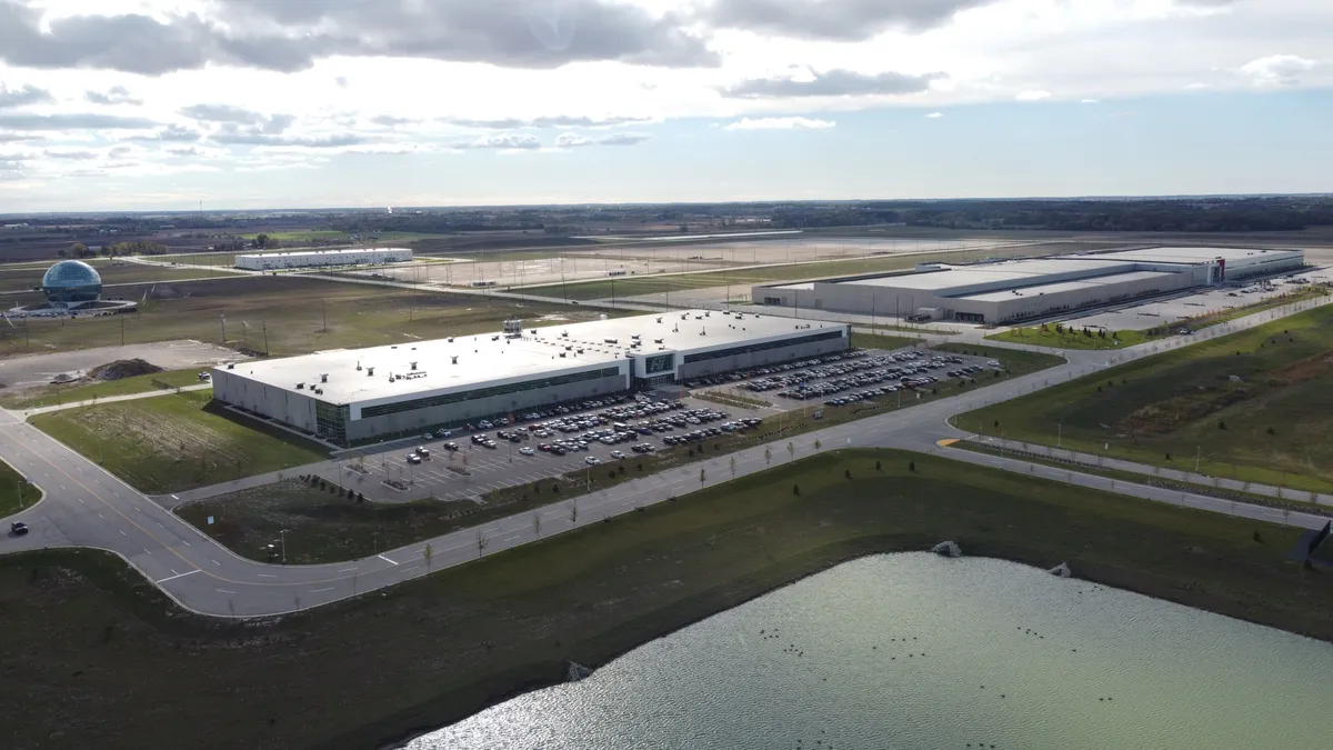 Foxconn's manufacturing site in the Village of Mount Pleasant, Wisconsin.