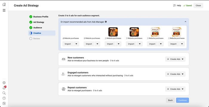 Facebook Ad Strategies example