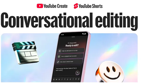 YouTube previews AI-powered Conversational Editing