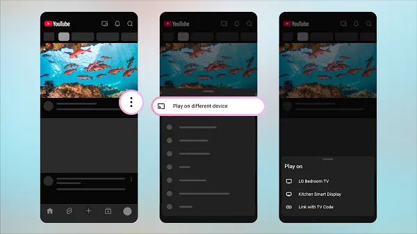 YouTube TV app