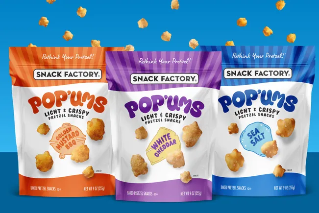 Leftovers: Snack Factory mixes popcorn and pretzels | Ritz Bits introduces first new flavor in a decade