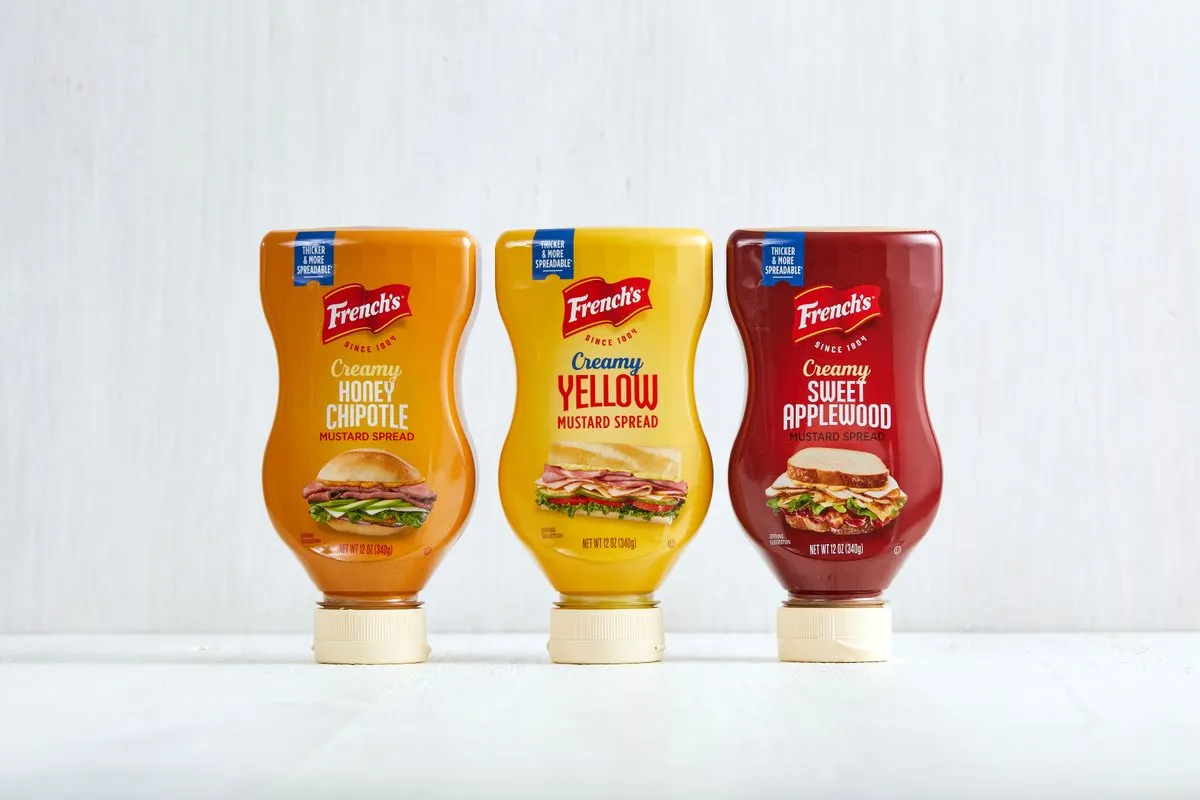 McCormick, French's, mustard