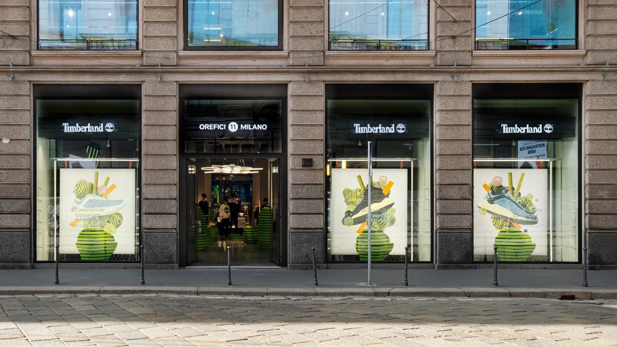 Timberland storefront