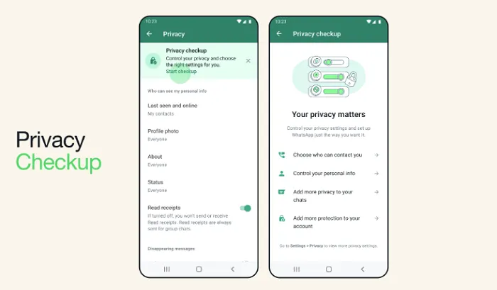 WhatsApp Privacy Check Up