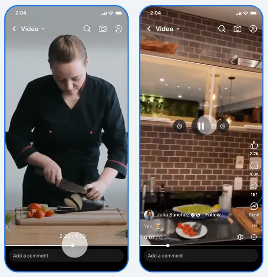Facebook full screen video