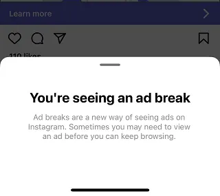 Instagram unskippable ads