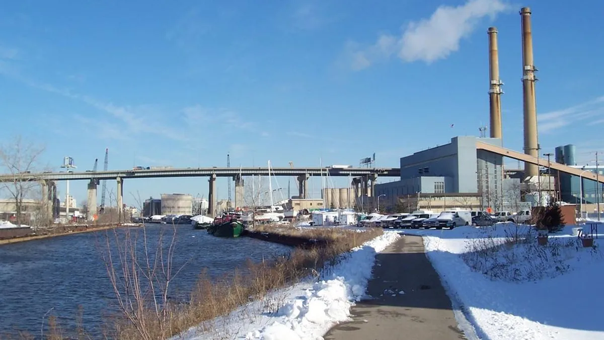 WEC Energy's Valley Power Plant in Wisconsin was converted from coal generation to natural gas.