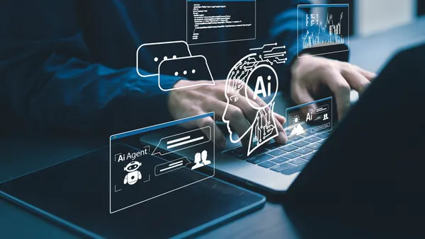 laptops and computers to interact with AI