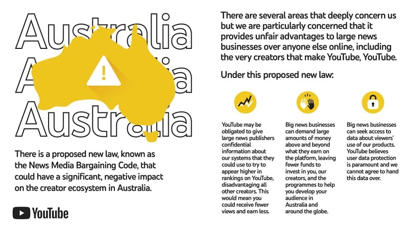 Google Australia News Campaign