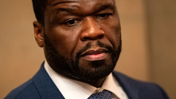 Rapper 50 Cent visits Capitol Hill