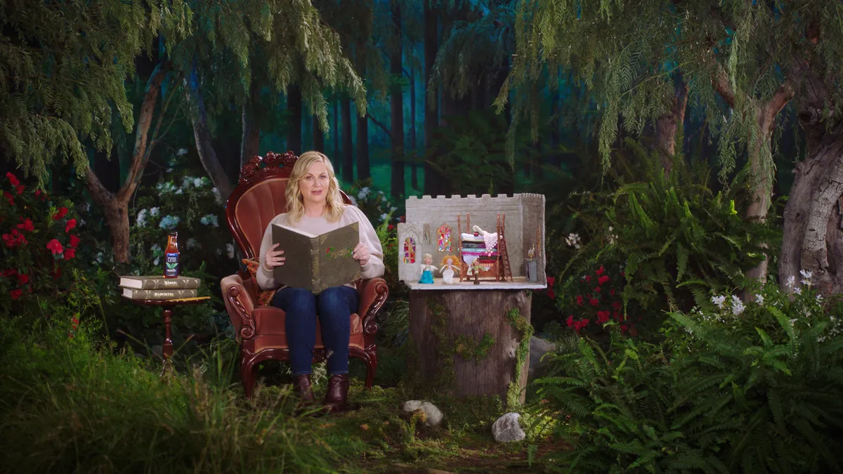 A shot from a "No Is Beautiful" campaign from PepsiCo's Pure Leaf line featuring Amy Poehler. The campaign launched on Feb. 26