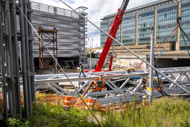 Public projects fuel construction spending growth | Construction Dive