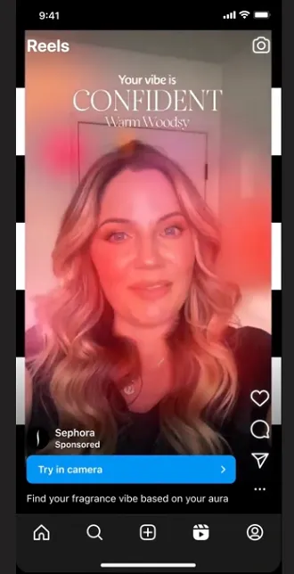 Meta AR ads