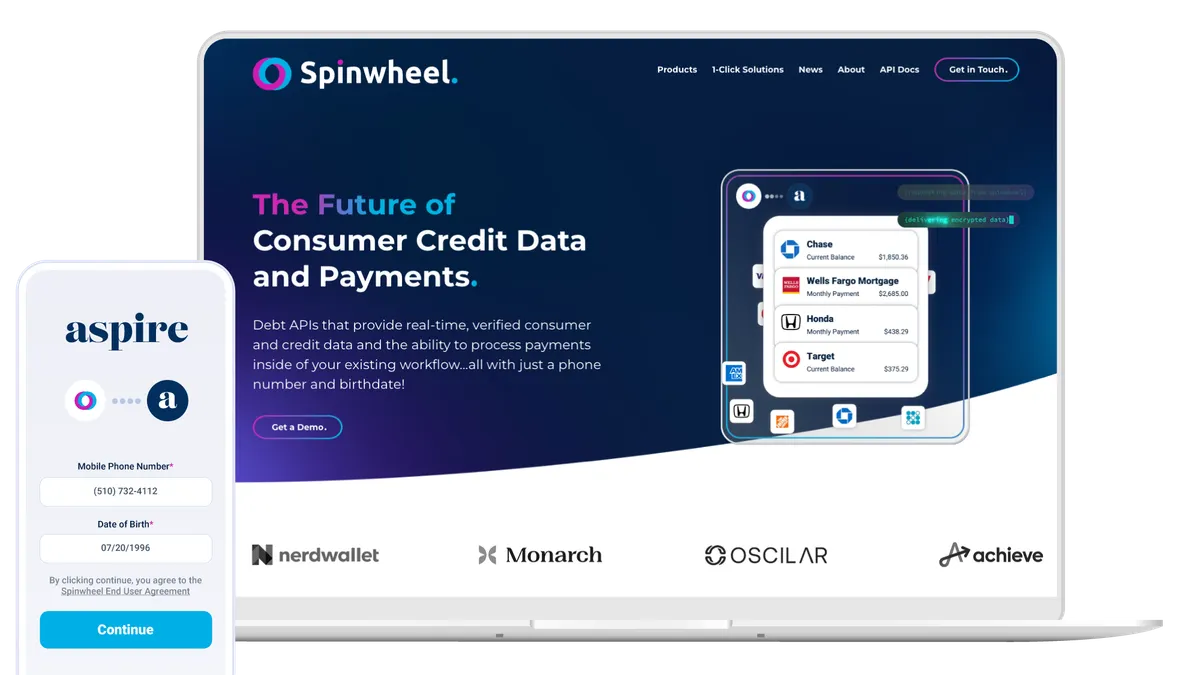 Fintech Spinwheel