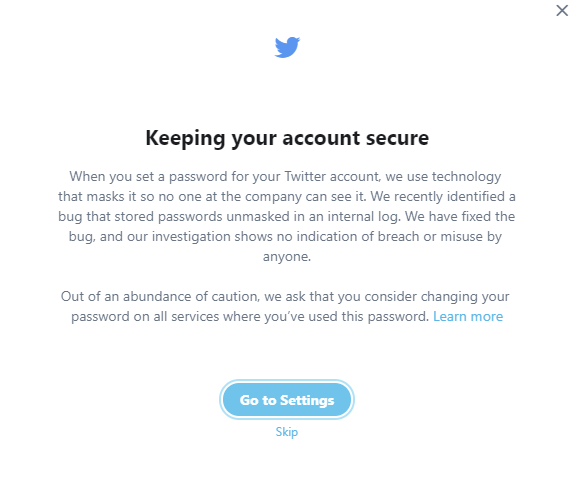 You Should Probably Change Your Twitter Password | Social Media Today