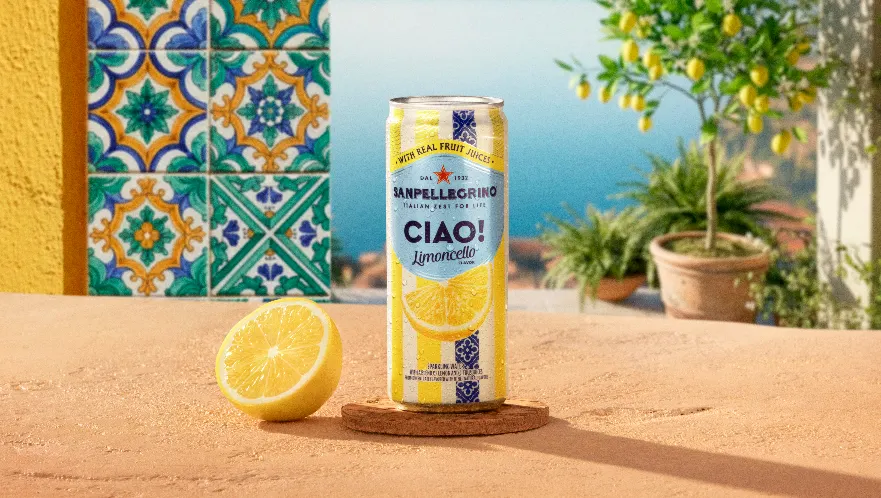 Package of Sanpellegrino CIAO! Limoncello